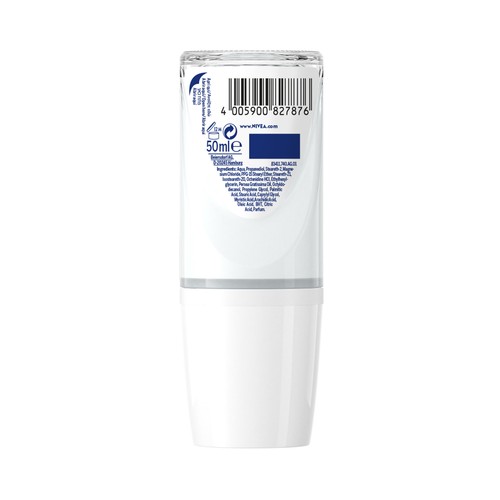 NIVEA Desodorante roll on para mujer sin sales de aluminio NIVEA Magnesium dry fresh 50 ml