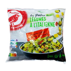 Imagen de Producto Alcampo Mezcla de verduras y hortalizas con salsa pesto y Mozzarella 750 g. 