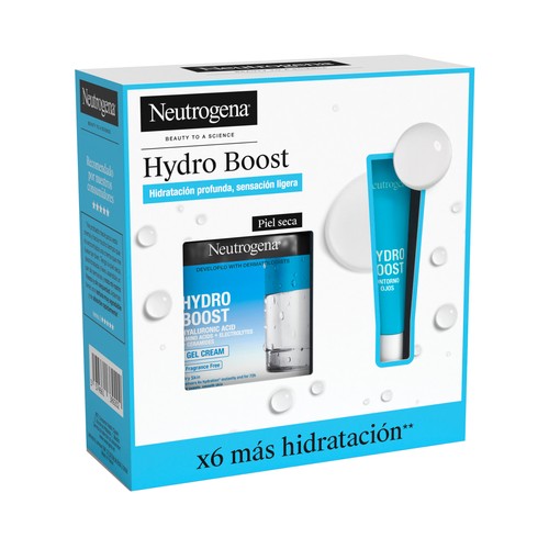 NEUTRÓGENA Hydro boost Gel hidratante facial para pieles normales y mixtas 50 ml.