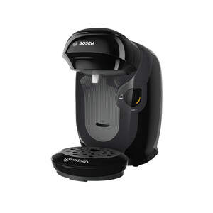 Imagen de Cafetera de cápsulas TASSIMO Style Bosch TAS1102 negra, multibebida, automática, depósito de 0,7l.
