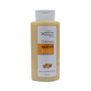 Champú con extracto de huevo para cabellos débiles, frágiles y secos XENSIUM Nature 500 ml.