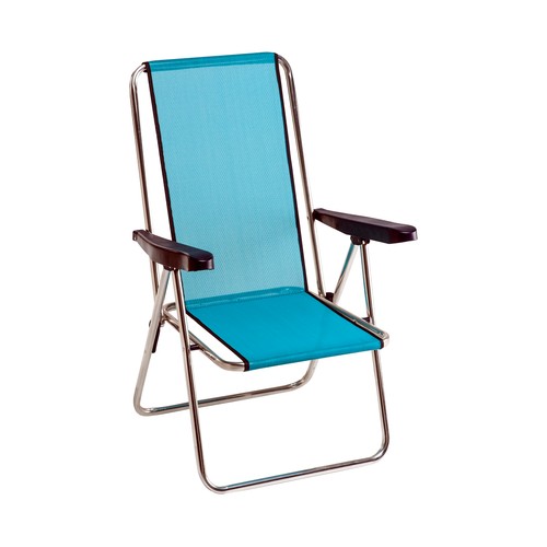 Silla de playa aluminio fibreline, varios colores, ALCO.