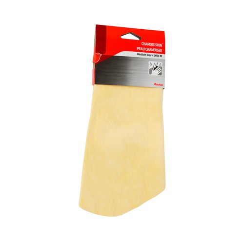 Gamuza de piel, talla mediana, PRODUCTO ALCAMPO.