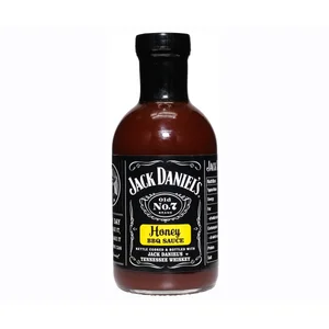 JACK DANIEL'S Salsa barbacoa con miel botella 553g