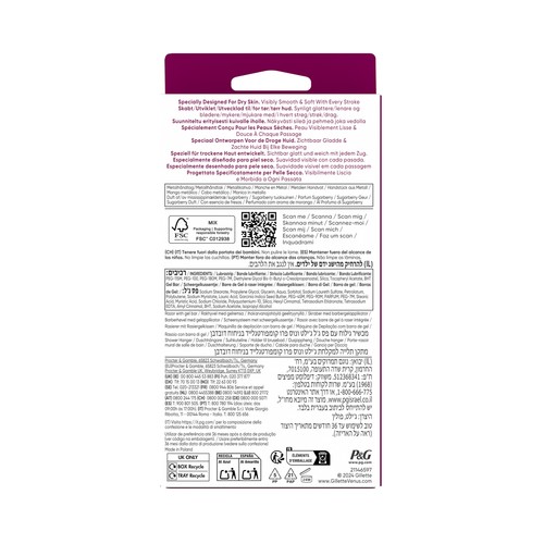 VENUS Pro comfortglide sugarberry de Gillette Maqunilla para depilación de mujer + recambio.