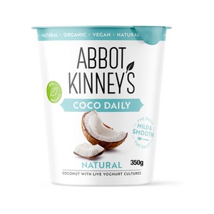 Imagen de ABBOT KINNEY´S Postre de coco natural ecológico 350 g.