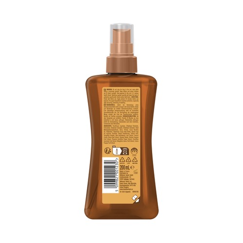 HAWAIIAN TROPIC Glowing protection Aceite seco protector solar, con coco y guava y FPs 20 (medio) 200 ml.