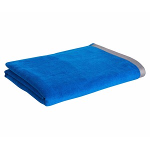 Toalla de playa velour 90x160cm, 100% algodón, 360g/m², ACTUEL. 1 unidad.