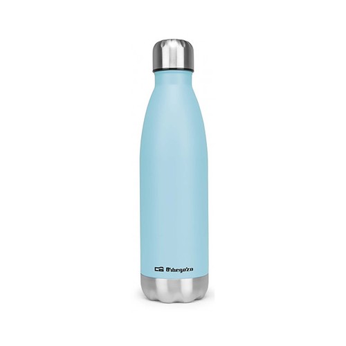 Botella Termo acero inoxidable, 500ml, ORBEGOZO.