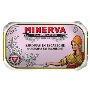 Imagen de MINERVA Sardinas en escabeche 120 g.