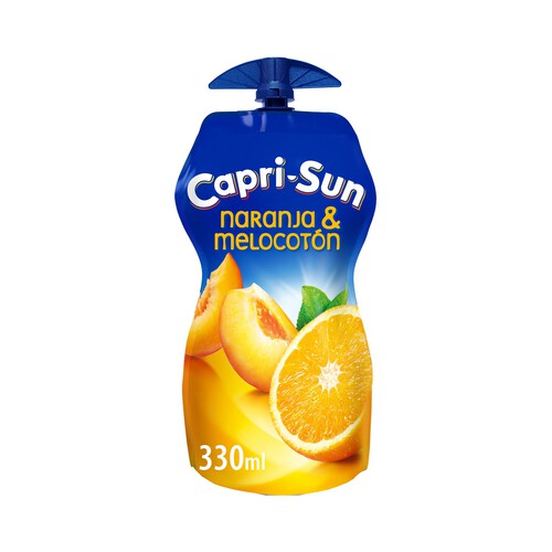 CAPRI-SUN Bebida, base de zumo naranja & melocotón CAPRI-SUN 33 cl.