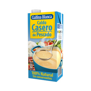 GALLINA BLANCA Caldo de pescado GALLINA BLANCA brik de 1 l