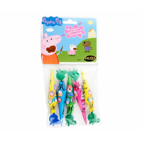 LACASA Parasoles de chocolate 5 uds. 50 g.