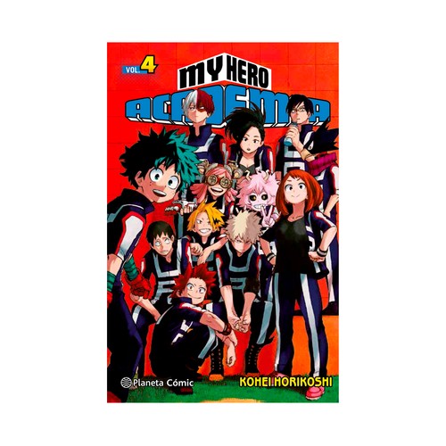 My Hero Academia nº 04. KOHEI HORIKOSHI. Género: cómics. Editorial Planeta.