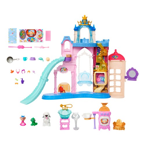 Casa de muñecas del palacio de mascotas de la princesa de Disney +3 Años MATTEL