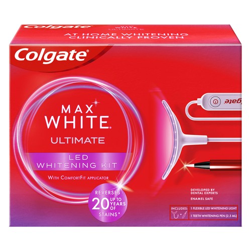 COLGATE Max white ultimate Kit de blanqueamiento dental.