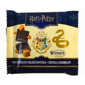 Imagen de WITOR'S Chocolatina Harry Potter con chocolate negro con caramelo 40 g.