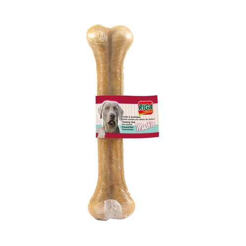 RIGA Hueso prensado XL para perros RIGA 200 g.