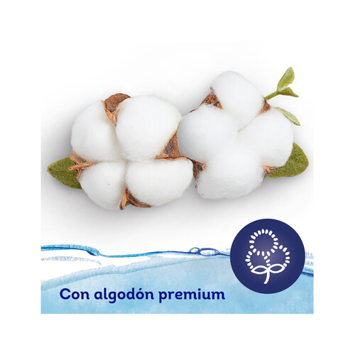 DODOT Toallitas húmedas para bebé elaboradas con algodón orgánico DODOT Aqua pure 3 x 48 uds.