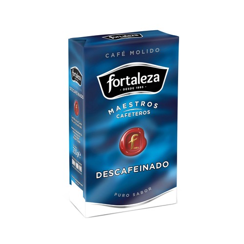 FORTALEZA Café molido descafeinado natural 250 g.