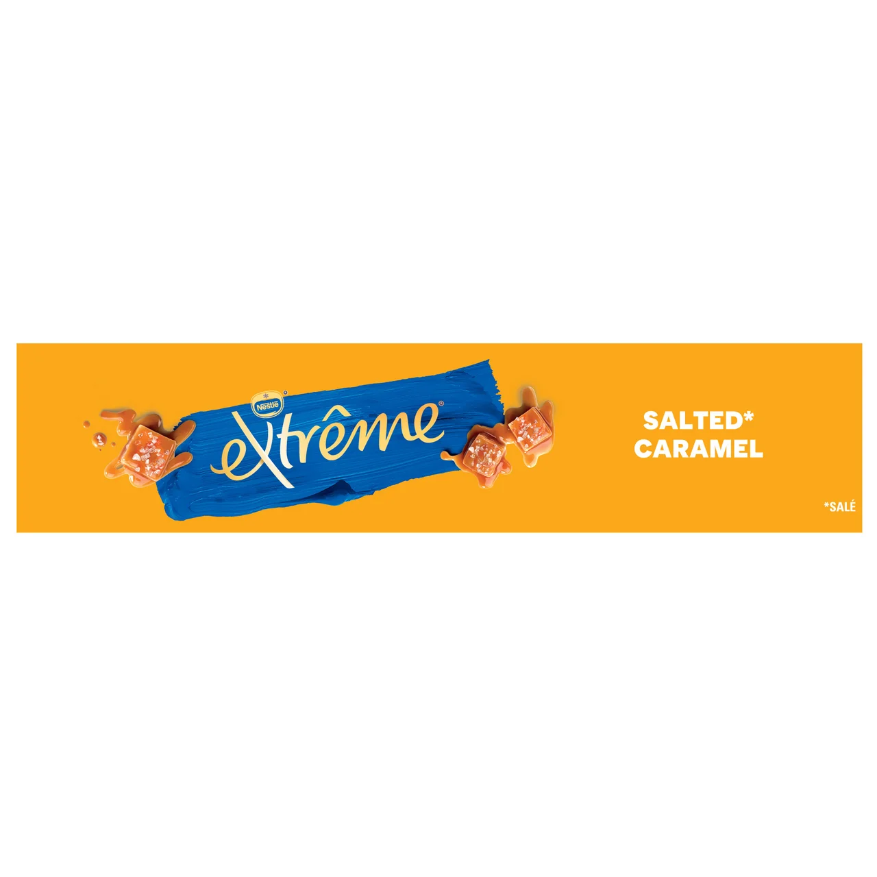 De Nestle Cono de helado de vainilla y caramelo salado 6 x 110 ml.