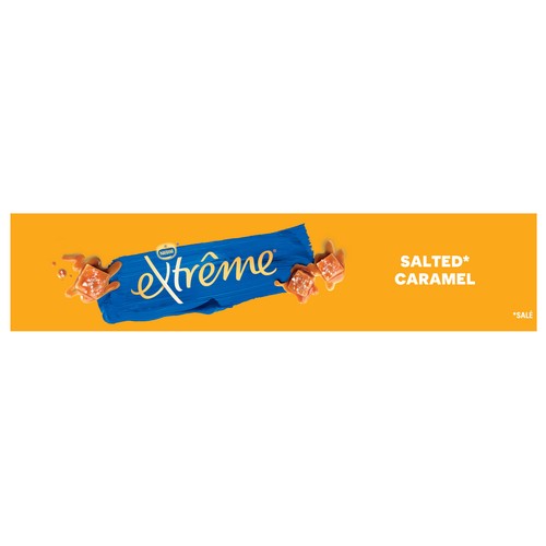 EXTRÉME de Nestle Cono de helado de vainilla y caramelo salado 6 x 110 ml.
