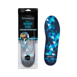 Plantillas resistentes Memory Work, antifatiga, transpirables, Talla 36/40.