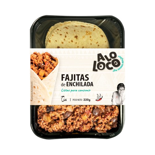 ALOLOCO Fajita de enchilada de lomo 220 g.