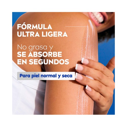 NIVEA Crema corporal hidratante express, para pieles normales y secas 400 ml.