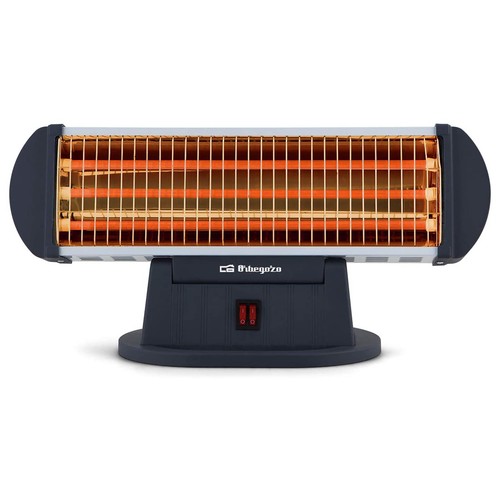 Estufa de cuarzo ORBEGOZO BP0204, potencia max: 1200W, 3 niveles de calor.