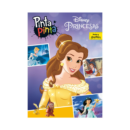 Pinta, pinta, Princesas, VV.AA. Género: infantil. Editorial Disney Libros.