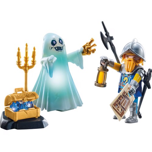 PLAYMOBIL. 71797 Starter Pack Fantasma y caballero Novelmore