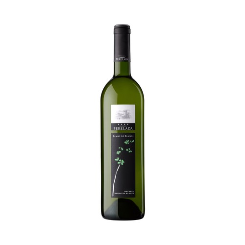 PERELADA  Vino blanco con D.O. Catalunya PERELADA botella de 75 cl.