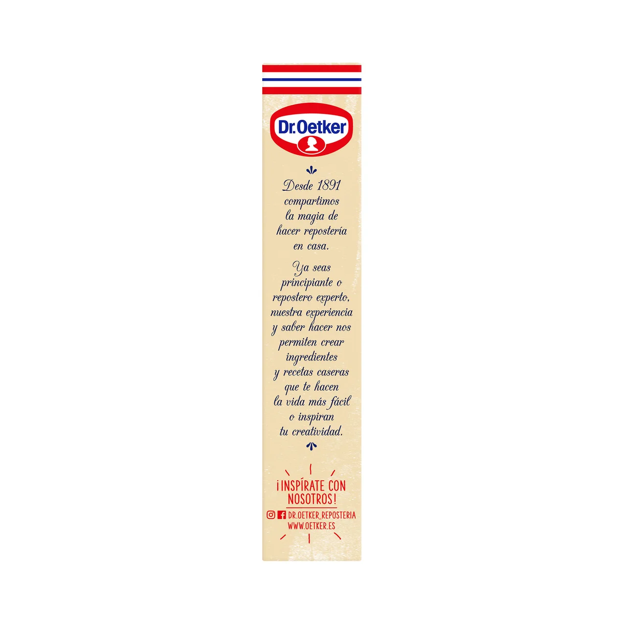 DR. OETKER Preparado de nata para montar Dr. OETKER 30 g.