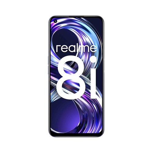 Smartphone 16,8cm (6,6") REALME 8i violeta espacial, Octa-Core, 4GB Ram, 128GB, microSD, 50+2+2 Mpx, Dual-Sim, UI 2.0 (Android 11)