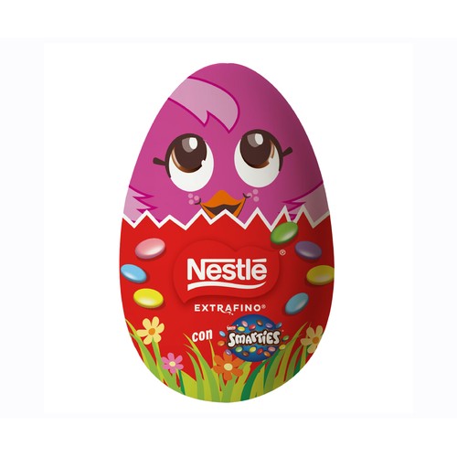 NESTLÉ Extrafino Huevo de chocolate de pascua 40 g.