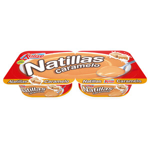 Imagen de KALISE Natillas de caramelo elaboradas sin gluten KALISE 2 x 135 g.