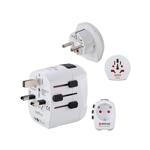 Adaptador universal viaje HAMA pro light