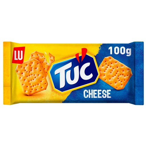 TUC Galletas saladas con sabor a queso de LU TUC paquete de 100 grs.
