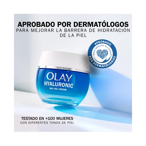 OLAY Hyaluronic Crema facial de día ultra hidratante y rellenadora 50 ml.
