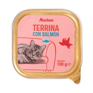 Imagen de PRODUCTO ALCAMPO Alimento completo para gatos adultos, con salmón 100 g.