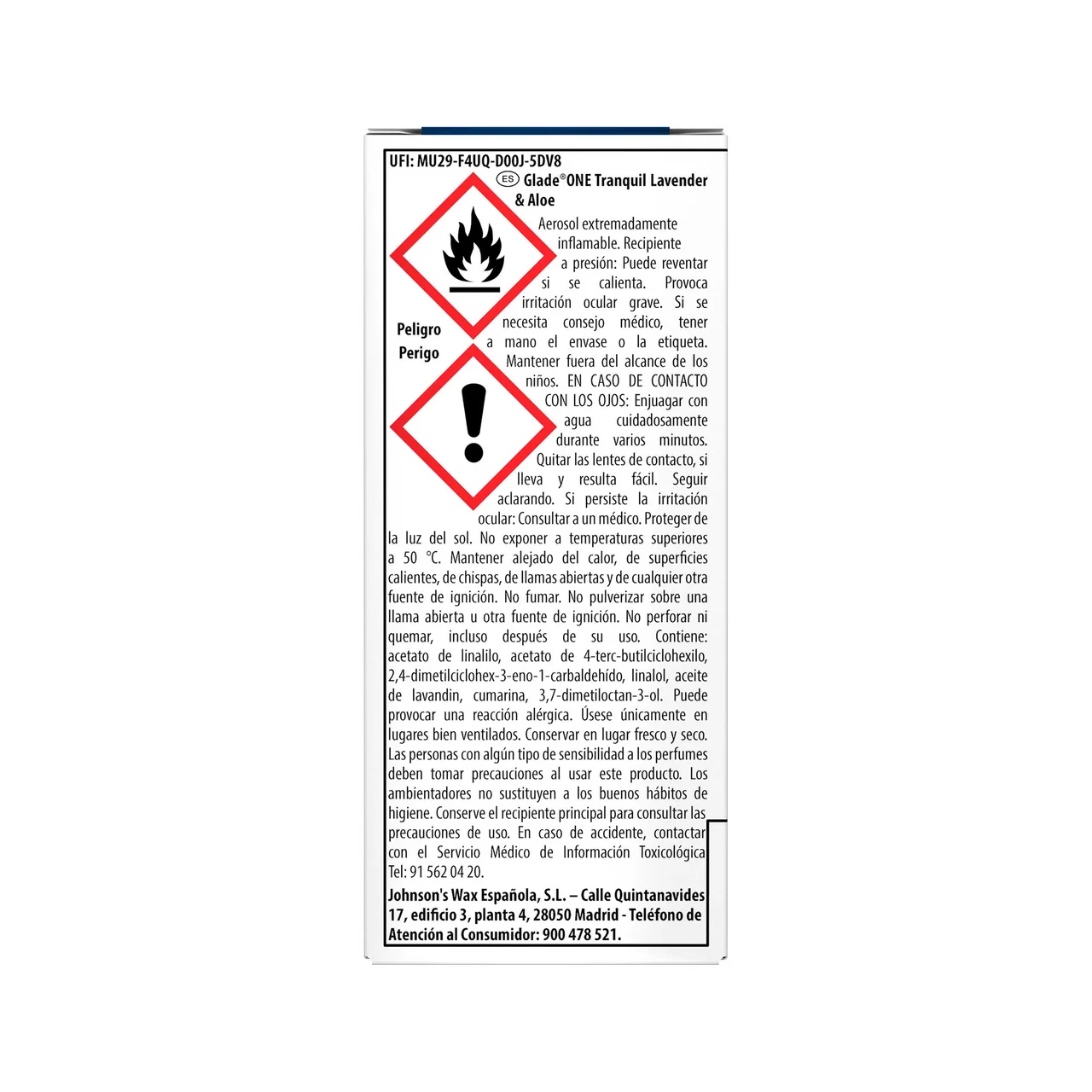 Recambio ambientador lavanda 10 ml.