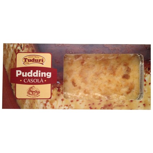 TUDURI Puding de ensaimada 500 g.
