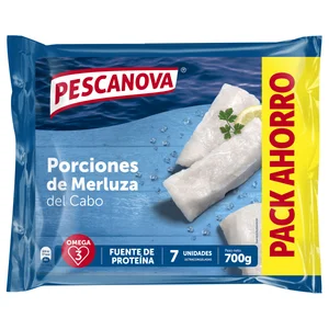 PESCANOVA Porciones de merluza del cabo (7 uds.) 700 g.