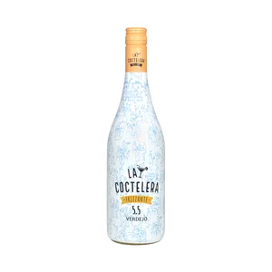 LA COCTELERA Vino blanco frizzante verdejo botella 75 cl.