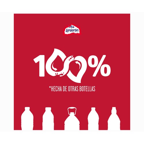 LANJARÓN Agua mineral pack de 6 uds x 1,5 l.