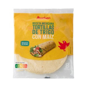 Imagen de PRODUCTO ALCAMPO Tortillas de trigo y maíz 8 uds. 320 g.