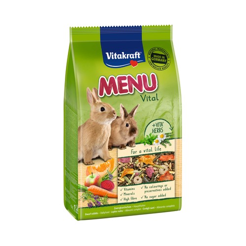 VITAKRAFT Comida para conejos VITAKRAFT 1 kilogramo