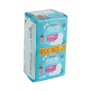 Compresas normal + ultra finas y con alas PRODUCTO ALCAMPO 28 uds.