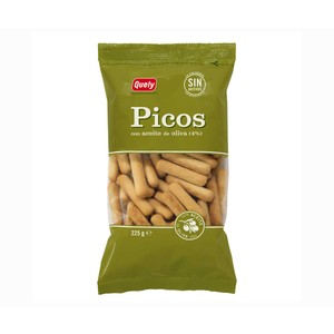 QUELY Picos con aceite de oliva QUELY 225 gramos.